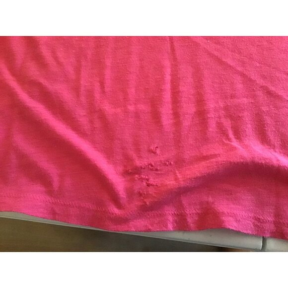 GIBSON- WOMEN FUSHIARUFFLE SLEEVE RACEBACK TANK TOP SIZE X-SMALL - Picture 7 of 7